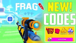 NEW  FRAG PROMO CODES  FRAG GIFT CODES 2024  FRAG PRO SHOOTER [upl. by Onra928]