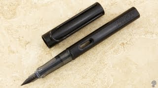 LAMY ALStar Black Fountain Pen Overview [upl. by Eelra]