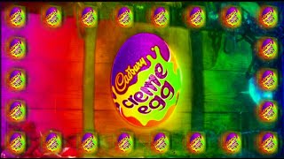 Cadburys Creme Egg Spooky Treasure Logo Ident Effects [upl. by Notsuoh]