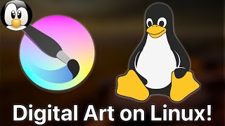 Digital Art on Linux [upl. by Garrick537]