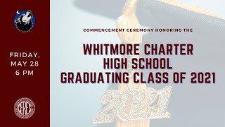 Whitmore Charter High School Commencement Ceremony [upl. by Euqinotna]