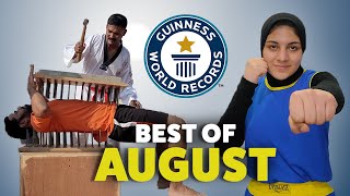 Amazing August 2023 World Records  Guinness World Records [upl. by Enamart837]