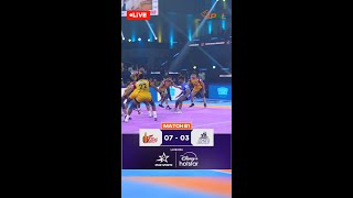 Telugu Titans secure a solid Tackle point  ProKabaddiOnStar [upl. by Solracsiul]