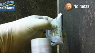 How to apply silicone sealant [upl. by Ahsieat]