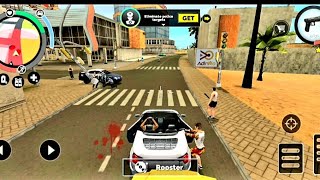 GTA Vice City UHD Mobile GamePlay Driving Car Fighting with PeoplesPolicemans gta game [upl. by Honey]