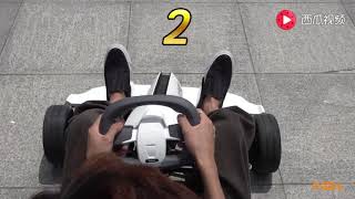 ninebot mini pro by segway go kart kit review [upl. by Islek]