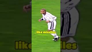 Beckham vs Roberto Carlos Who Was the FreeKick King at Real Madrid football footballlegends [upl. by Colwell]