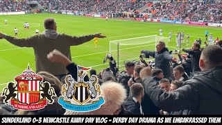 Sunderland 03 Newcastle derby day vlog  WE HUMILIATED THEM AT THE STADIUM OF SHITE [upl. by Suiratnod]