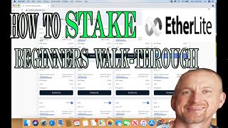 How to stake your ETHERLITE [upl. by Chapland250]