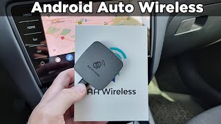 AAWireless  Full REVIEW and Unboxing  Best wireless Android Auto adapter [upl. by Wallis544]