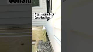 Considerations for Building a Freestanding Deck [upl. by Ahsienar]