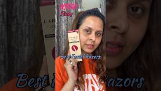 Carmesi Facial Razor Honest review  Best face razorHow to remove facial Hair at Home Face cleanup [upl. by Enrahs543]