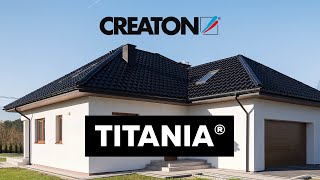 🏠 Realizacja  Dachówka ceramiczna CREATON TITANIA FINESSE czarna glazurowana [upl. by Avera]