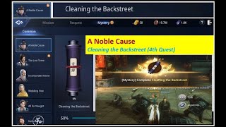 MIR4 A Noble Cause 4  Cleaning the Backstreet Mystery Quest Clue 1  10 [upl. by Zsa Zsa]