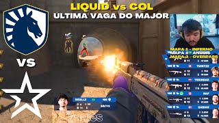 LIQUID vs COL Jogo Completo PGL CS2 Major Copenhagen 2024 Americas RMR [upl. by Tufts]