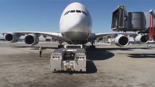 Pilotseyetv  Lufthansa Airbus A380  Departure from San Francisco English Subtitles [upl. by Oderfodog]