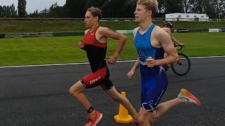 Weald Tri Juniors take on the Mallory Park triathlon Inter Regional Championships and Grand Final [upl. by Sedaiuqlem901]