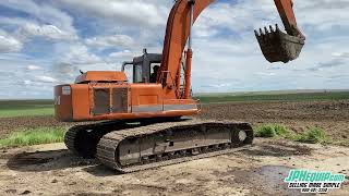 1992 Hitachi EX200 LC Excavator with Dig Bucket 8654 BP [upl. by Lilac]