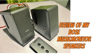 Bose music monitor speakers review and sound demo [upl. by Tuhn]