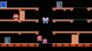 Mappy NES Retro Gameplay 1080p [upl. by Rebbecca]