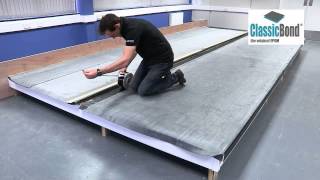 Installing ClassicBond ® EPDM To A Roof With A Seam [upl. by Bound]