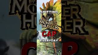 Spitting Monster Hunter CAP Everyday  shorts sunbreak mhw mhwilds [upl. by East329]