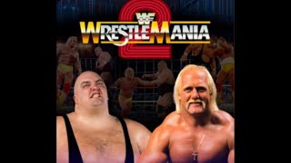 Hulk Hogan vs King Kong Bundy WrestleMania 2 [upl. by Heigl]