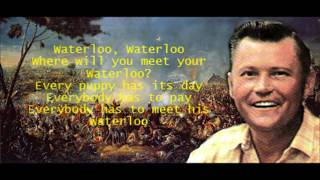 Waterloo Stonewall Jackson with Lyrics [upl. by Enyale629]