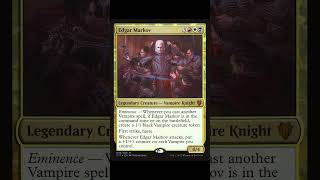 ITS FINALLY HAPPENING Edgar Markov Reprint mtg mtgcommander edh [upl. by Enisamoht]