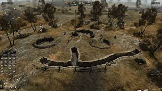 Call to Arms Gates of Hell  Mod Gates of Steel Early War Défense No commentary [upl. by Etom39]