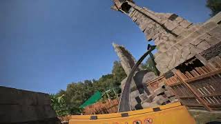 Mahuka  Walibi Rhone Alpes  on ride POV [upl. by Atikahc]