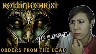 First Time Hearing ROTTING CHRIST  Orders From The Dead Diamanda Galas Reaction [upl. by Notsur661]