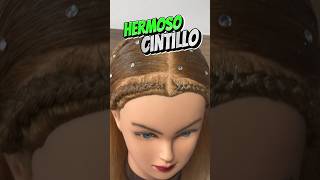 Cintillo para toda ocasión peinado braids trenzados hairstyles trenzas peinados trenzaspegadas [upl. by Nasia]