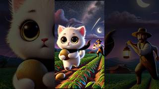 A loverly potato thief kitten ai animal aianimation aicat cat funny story shorts [upl. by Gytle435]