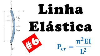 Linha Elástica 6 Carga Crítica de Flambagem [upl. by Carolyn129]