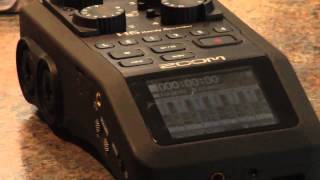 Zoom H6 vs Tascam DR60D field recorders test [upl. by Annaiuq]