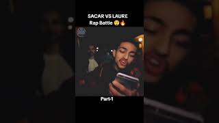 Sacar vs laure🔥🖤lilbuddhasacarvten laure hiphopmusic rapbattle [upl. by Piscatelli]