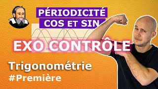 Étudier la PERIODICITE avec SIN et COS  Première [upl. by Dlareg]