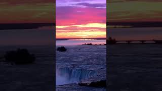 I’ve Never Seen Sunset So Beautiful At Niagara Falls USA [upl. by Yc11]