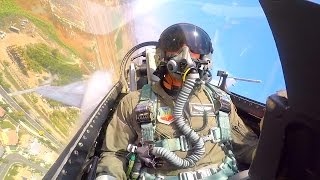 F16 VIPER DEMO COCKPIT VIEW [upl. by Marentic]