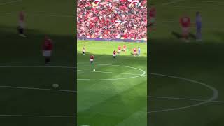 Brentford Fans Sing “SACKED IN THE MORNING” Brentford GOAL vs MUFC [upl. by Robertson]