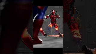 Its not DC Superman its MCU DONT worry My body is regenerate Deadpool VS Superman mk1deadpool [upl. by Weissberg990]