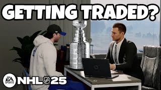 REQUESTING A TRADE  NHL 25 Be a Pro 24 [upl. by Bernhard464]