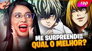 CONHECENDO DEATH NOTE 😱 Rap do Near e Mello Death Note  O SUCESSOR DO L  7 MINUTOZ [upl. by Carmen]