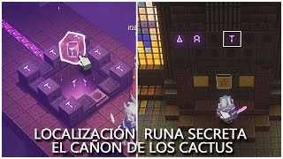 LOCALIZACIÓN RUNA SECRETA  CIÉNAGA ANEGADA  Minecraft Dungeons [upl. by Eiuol594]