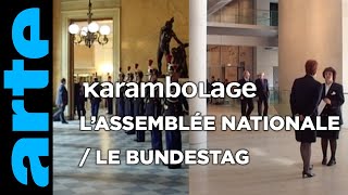 LAssemblée nationale  le Bundestag  Karambolage  ARTE [upl. by Pandolfi]