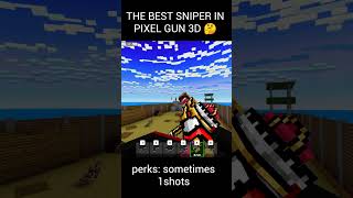 Whats THE BEST Sniper in PIXEL GUN 3D shorts [upl. by Avek146]