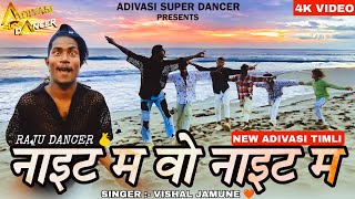 Night Ma Vo Night Ma  Vishal Jamune  Raju Dancer  Adivasi New Song 2024  New Adivasi Timli 2024 [upl. by Eilitan761]