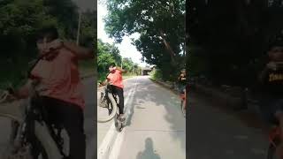 Gear and non gear wheelie like subscribe cyclestunt MTBRIDER6751 [upl. by Yentruocal43]