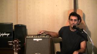 Behringer ACX 450 Review45 watt combo amp By Stephen Lopez [upl. by Willie]